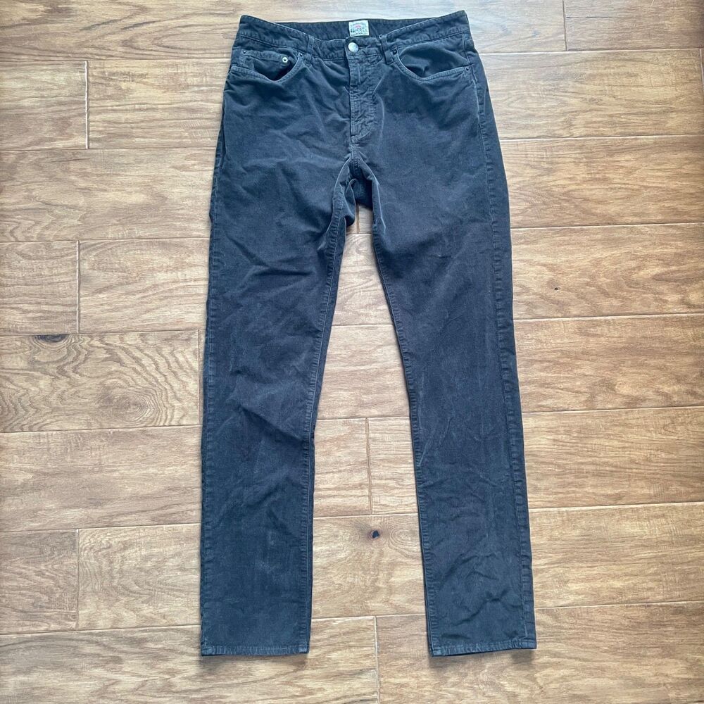 Faherty Men's Stretch Corduroy 5-Pocket Pant Size 31 Gray